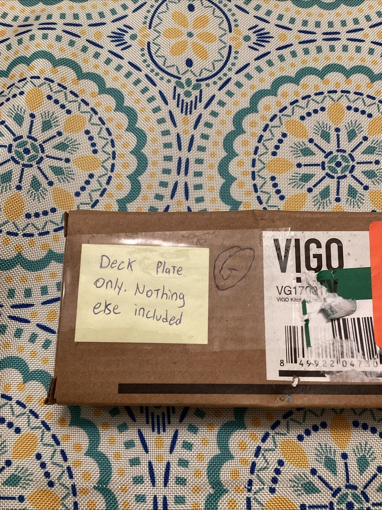 VIGO Deck Plate VG17001MG Matte Gold