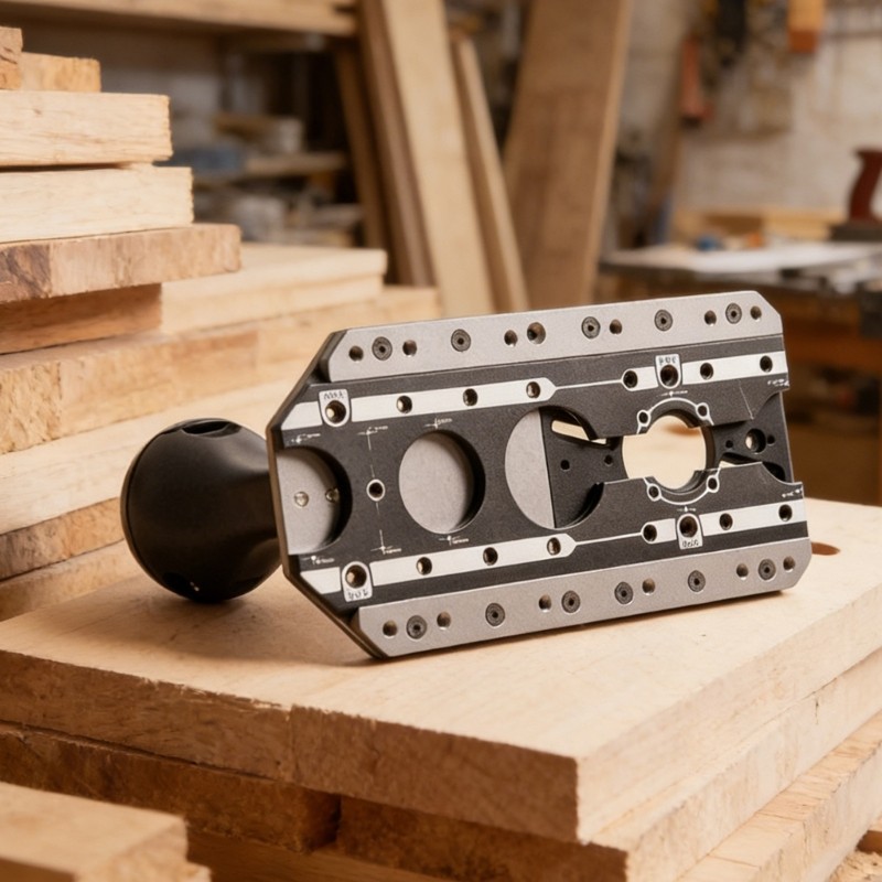 Easy Installs Router Positioning Tool Suitable With Multiple Machine Models