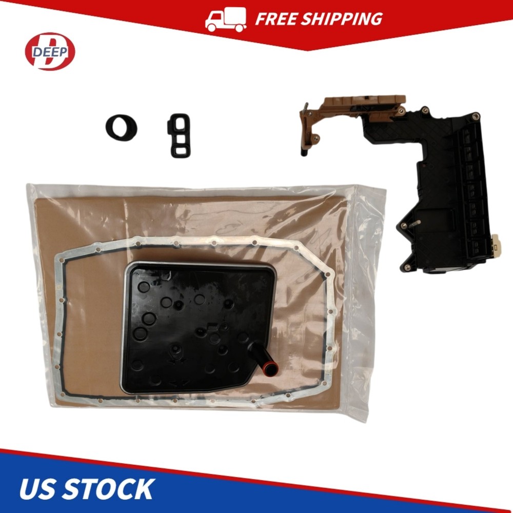New Auto Transmission Lead Frame Fluid Temp Range Sensor & Seals For Ford 6R80