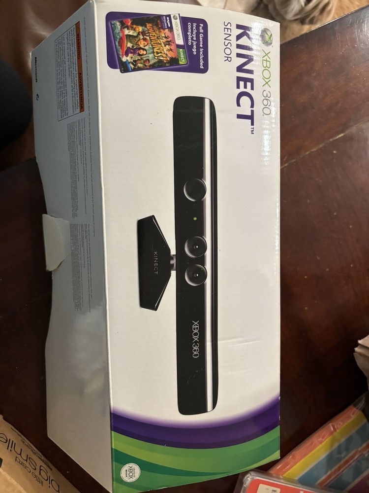 Microsoft Xbox 360 Kinect Motion Sensor/Camera Black Wired for Xbox 360 Console