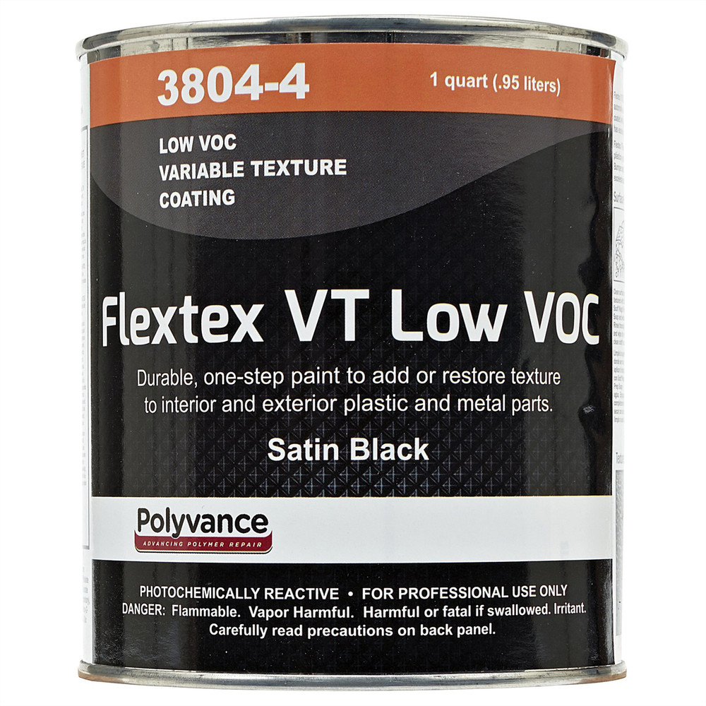 Urethane Supply Co. Polyvance 3804-4 Variable Texture Coating, 1 qt, Black, Pour