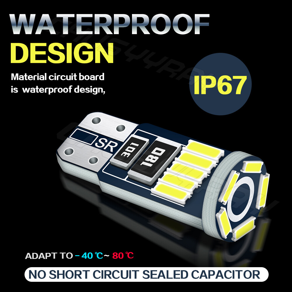 For 2006-2010 Dodge Charger White LED Interior Lights Package Kit