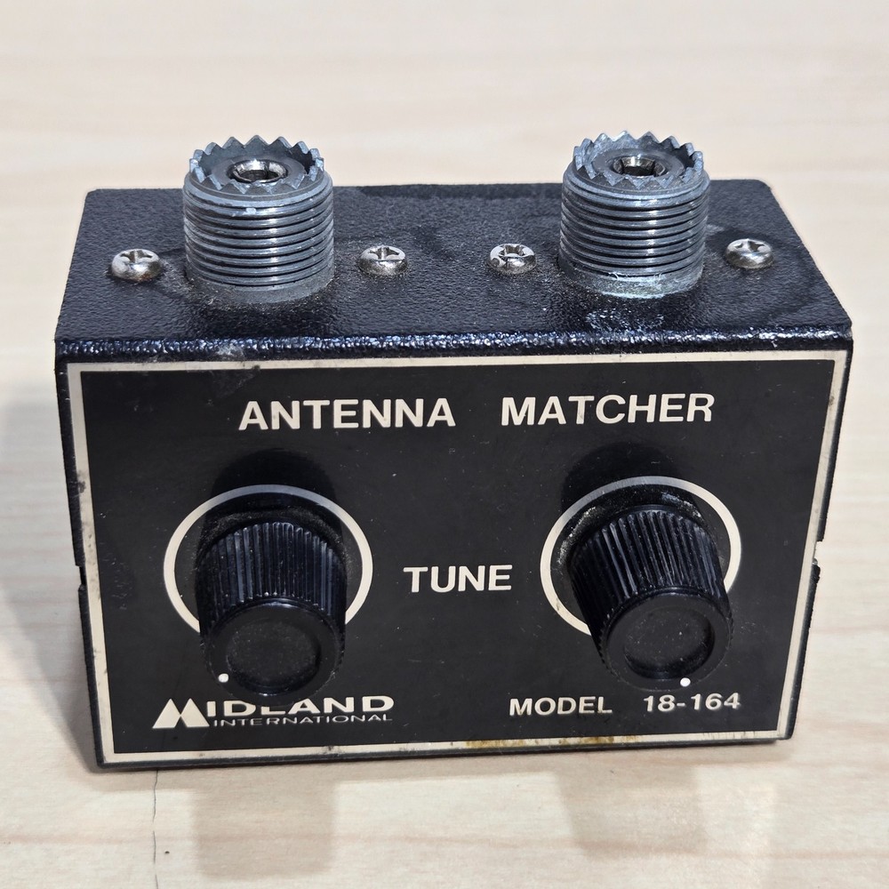 Vintage Midland Antenna Matcher. Model 18-164.