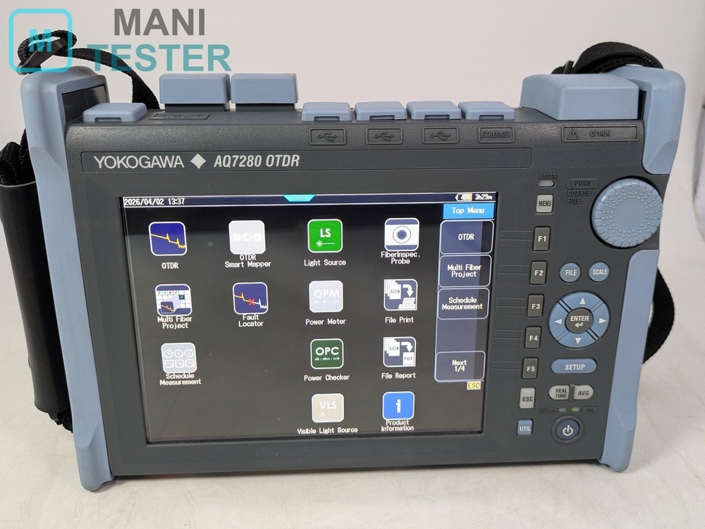 YOKOGAWA AQ7280 OTDR Optical Time Domain Reflectometer Mainframe Unit