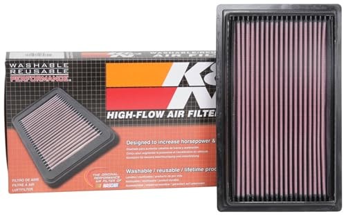 Engine Air Filter: Increase Power & Acceleration, Washable, Replacement Car
