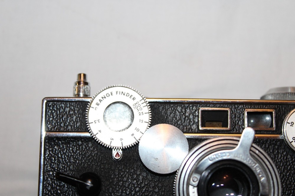 Vintage Argus 35mm Rangefinder Camera w/Weston Exposure Meter
