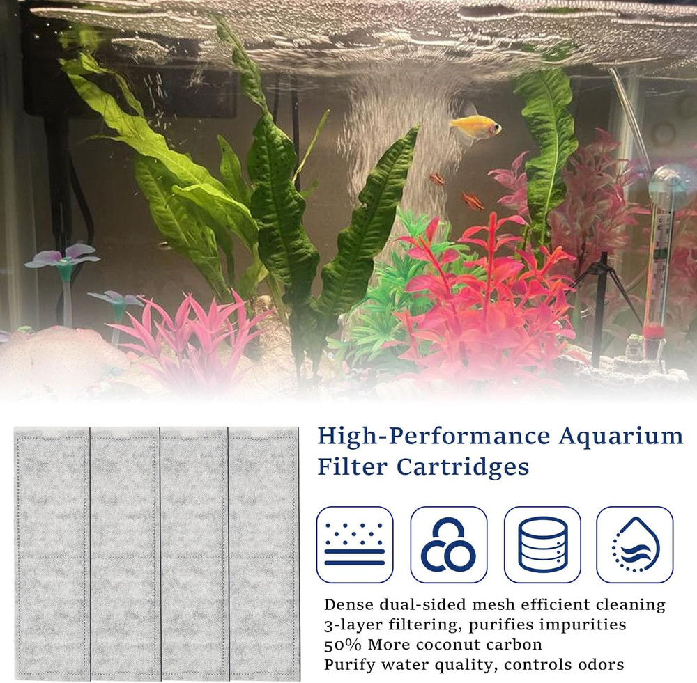 Replacement Carbon D Filter Cartridges for Imagitarium Aquarium Fish Tank Filter