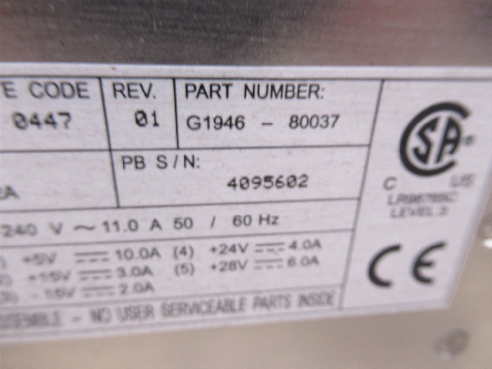 Popbridge E389502A Power Supply Module for Agilent LC / MSD SL