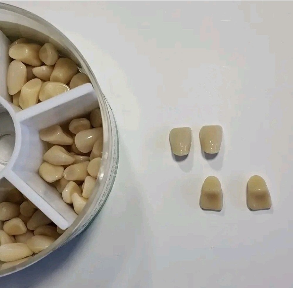 Multi-layer Composite Resin Teeth Dental Laboratory. Includes 20 full sets