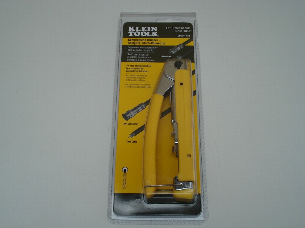 KLEIN TOOLS COMPRESSION CRIMPER VDV211-048