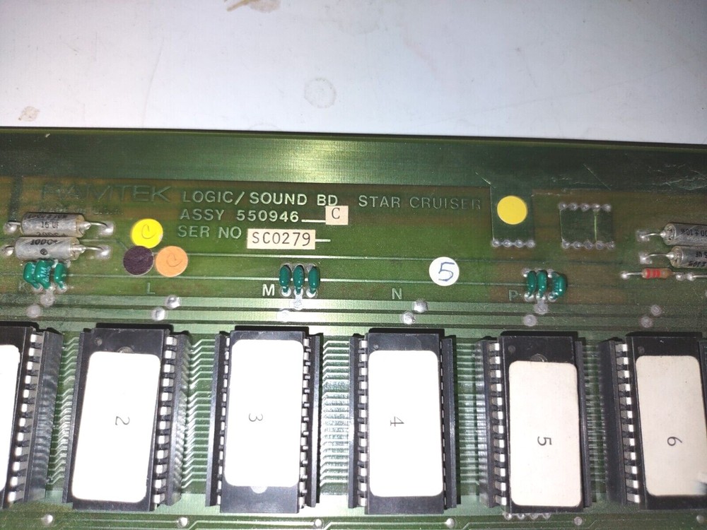 ramtek star cruiser arcade pcb #2