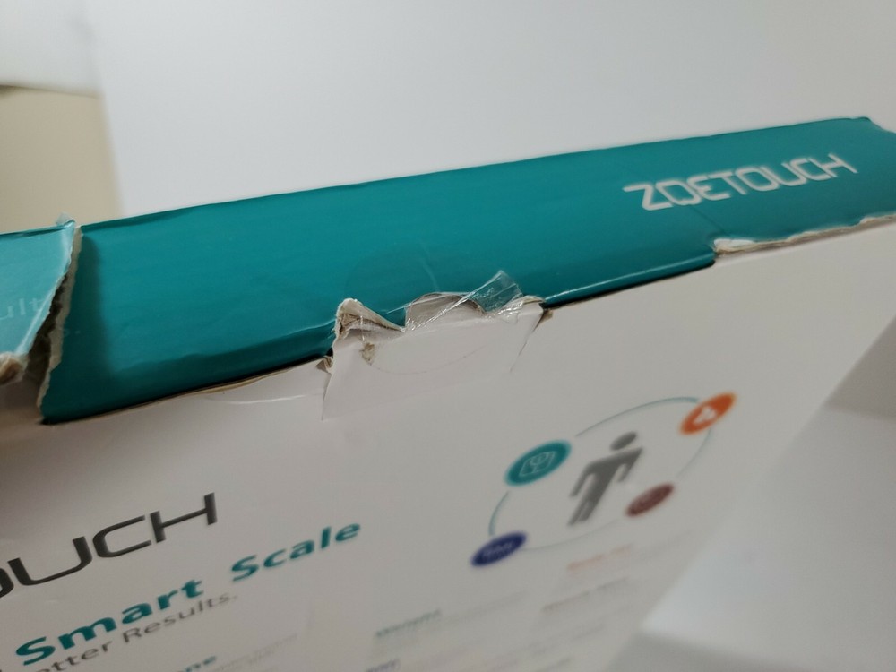 ZOETOUCH Bluetooth Body Fat Scale with iOS & Android App, Smart Digital Bathroom