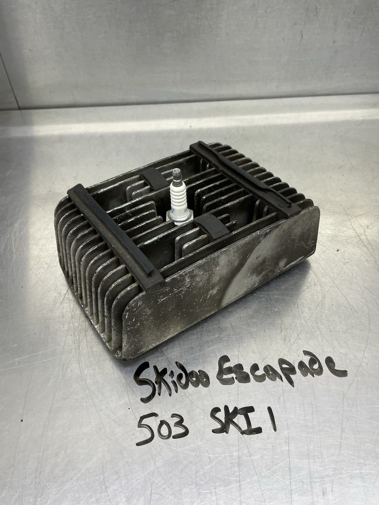 1987-1990 Ski-Doo Escapade 503 OEM Engine Cylinder Head Compression Spark Head