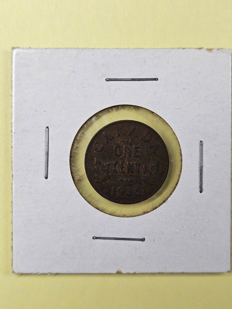 COINS - CANADA - 1 CENT 1936