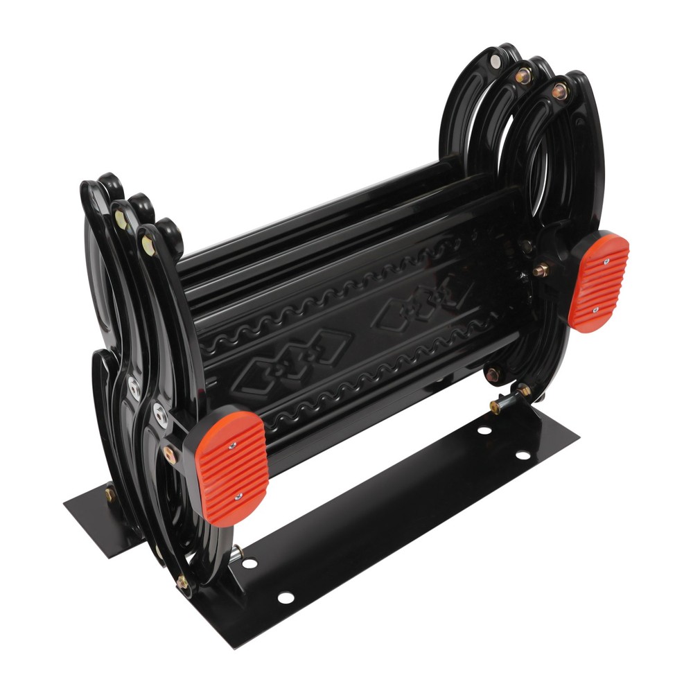 3 Steps Wall Mounted Attic Ladder, Pull Down Telescoping Step Ladder 300kg Load