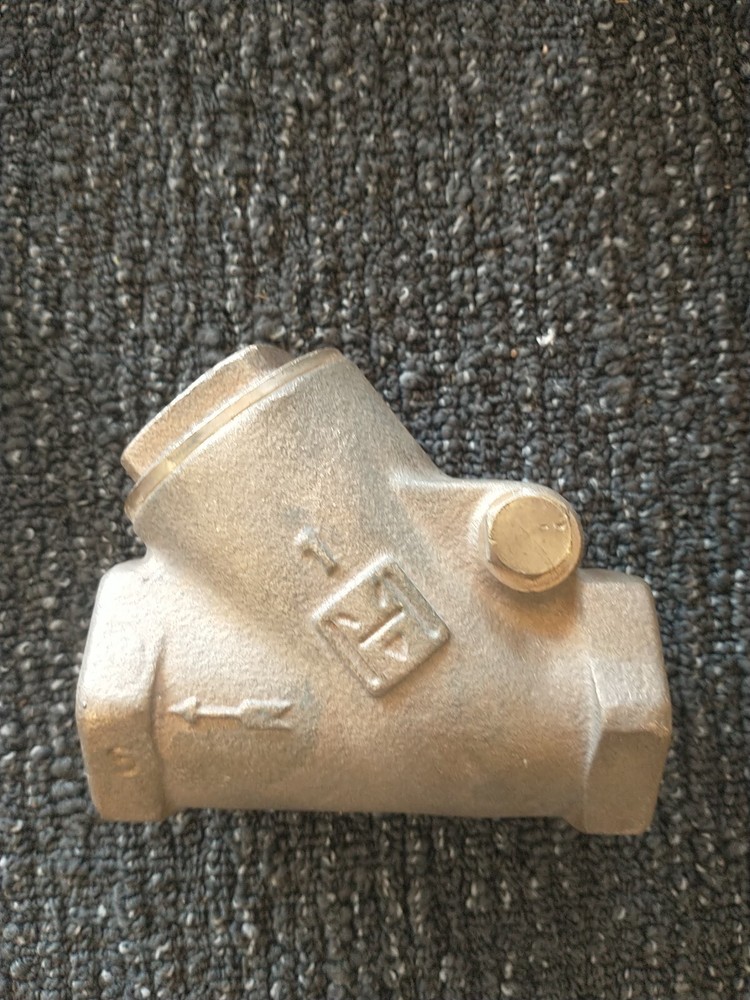 Milwaukee NPT 1" Check Valve Y-Swing, 125S 200W