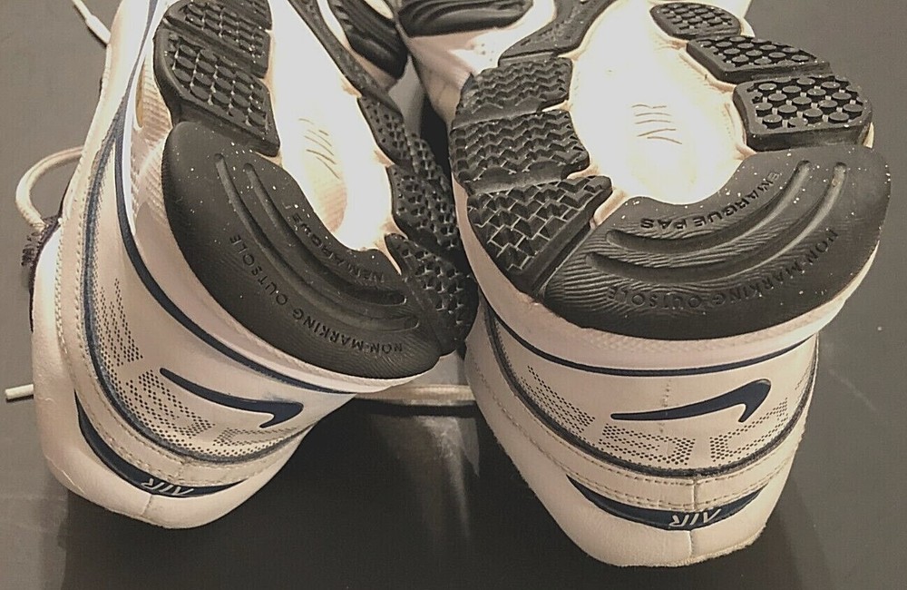 NIKE Air Edge 2008 Men's 318087-142 Blue White Low Top Training Run Sneaker 14