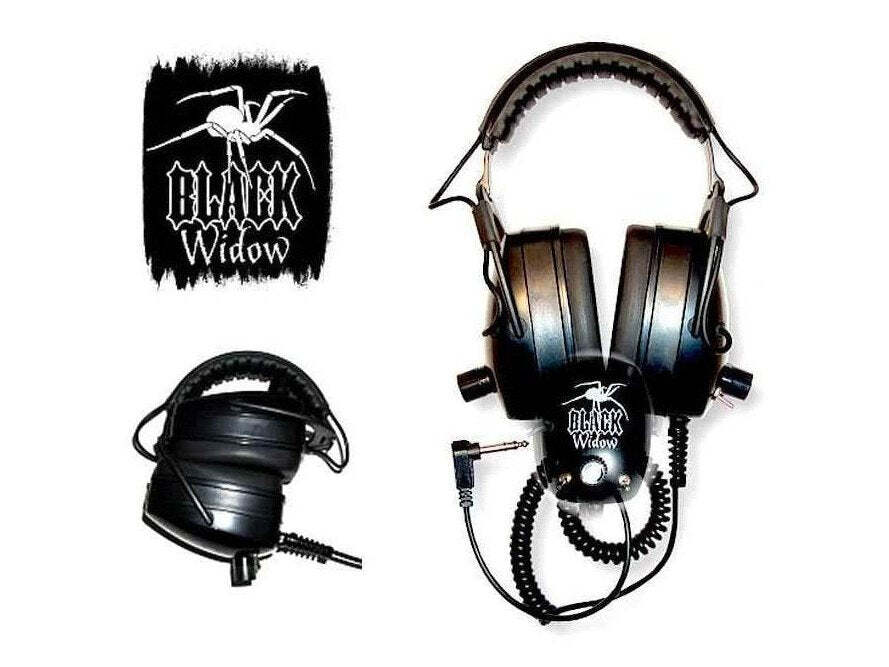 DetectorPRO Black Widow Headphones