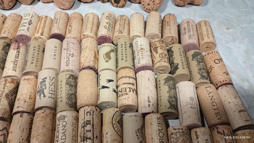 Wine Corks Decorative Used Kitchen Project Winery Decor Restaurant Crafting