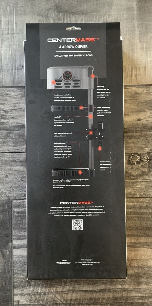 Bowtech CenterMass Sandstone Quiver