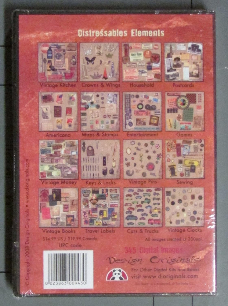 - Tim Holtz - Distressables - Elements