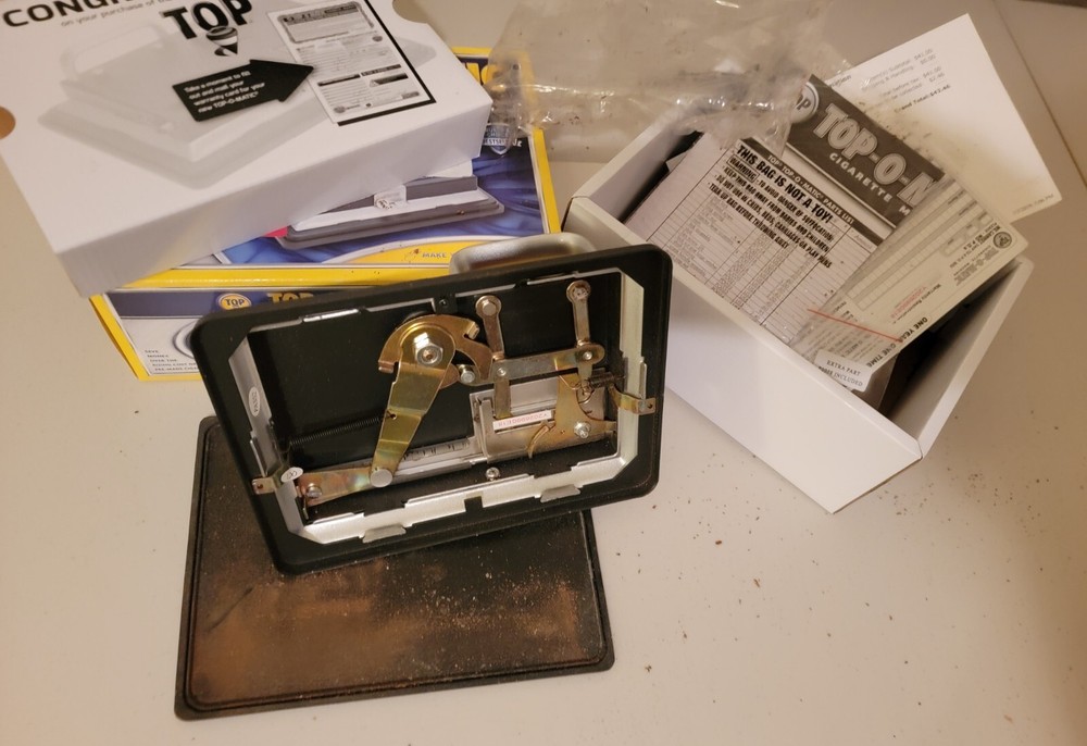 Top-O-Matic Cigarette Making Machine