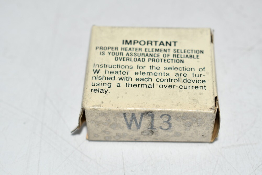 NEW Allen Bradley W13 Overload Relay Heater Element