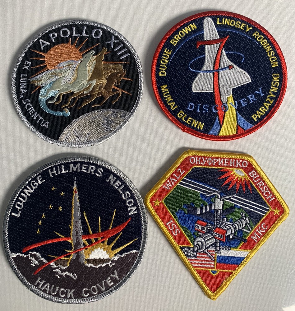 NASA Mission assortment patches x 21