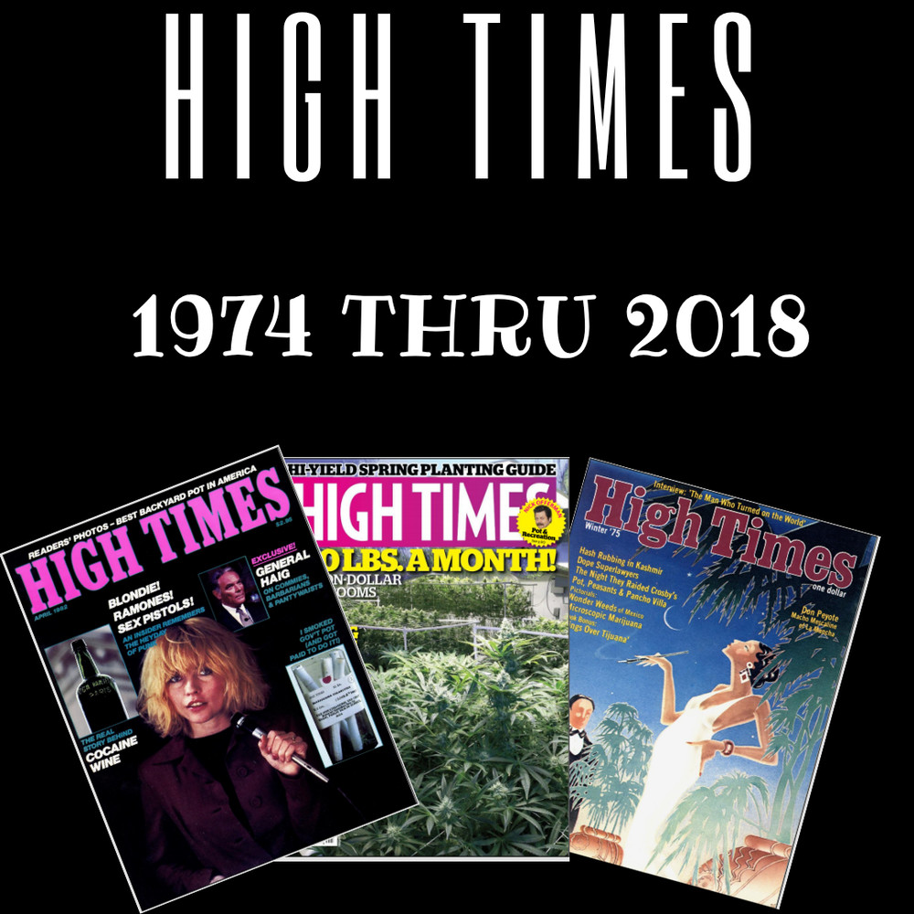 High Times Super Bundle Mainly Complete 74-89 & 09- 18 Collection Plus Bonuses