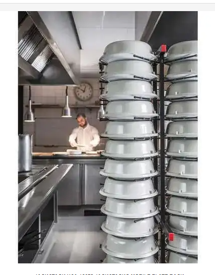 Jackstack Mobile Plate Rack (Half Size) Model JS052F