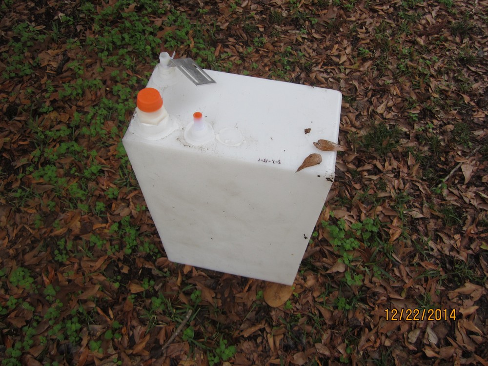 Marine  BOAT 14 GAL WHITE PLASTIC WATER TANK  P# 1303