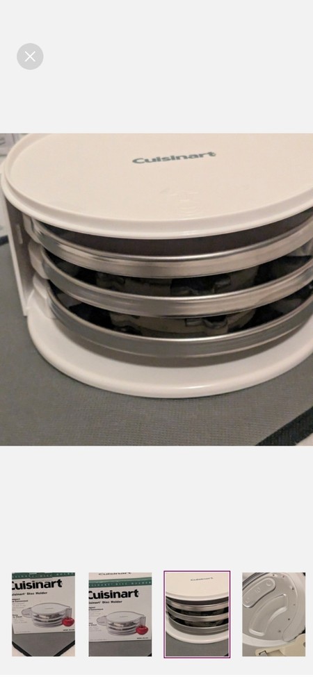 Cuisinart Blade & Disc Holder BDH-2 for 7, 11, 14-Cup Food Processor Accessories