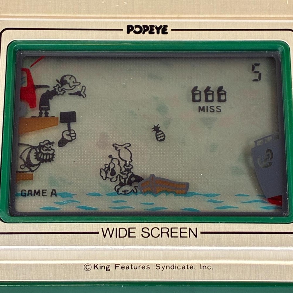 Working Game & Watch Popeye PP-23 Nintendo