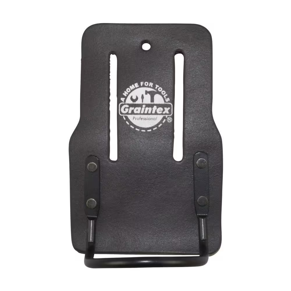 2 In. Leather Hammer Holder with Single Metal Hook