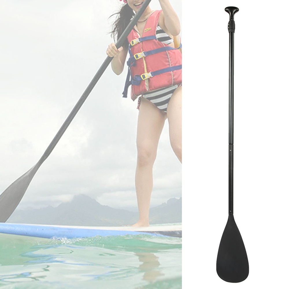 Detachable SUP Black Extendable Paddle Oar Stand Up Paddle Board For Surf WT