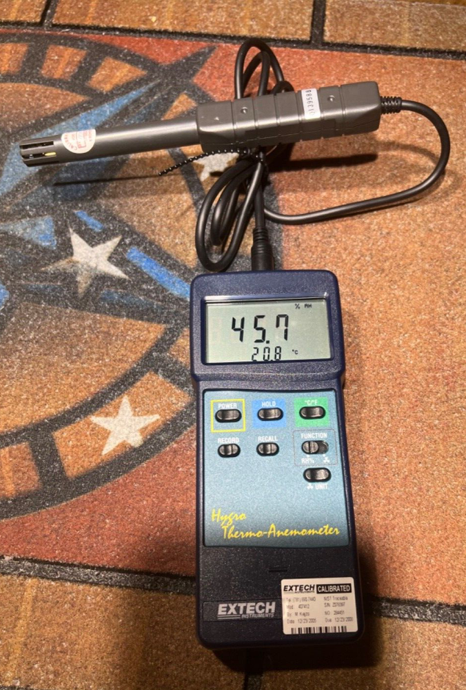 Extech Hygro Thermo-Anemometer model 407412