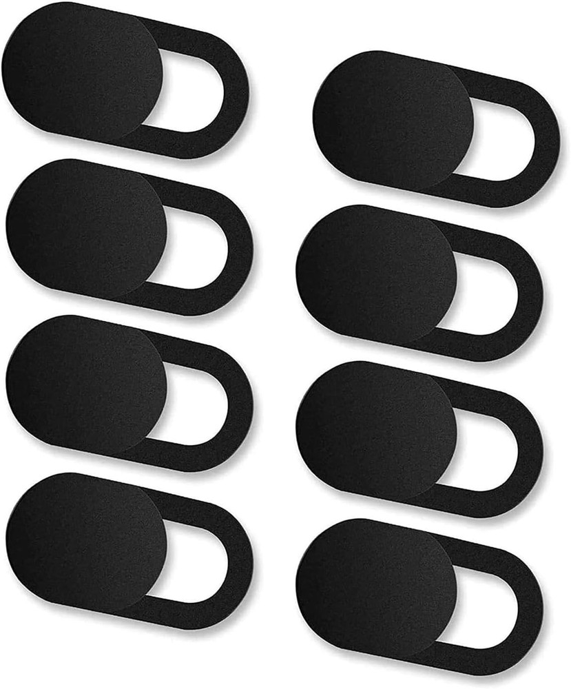 Ultra Slim 8 Pack Camera Privacy Shields for Windows Mac Android