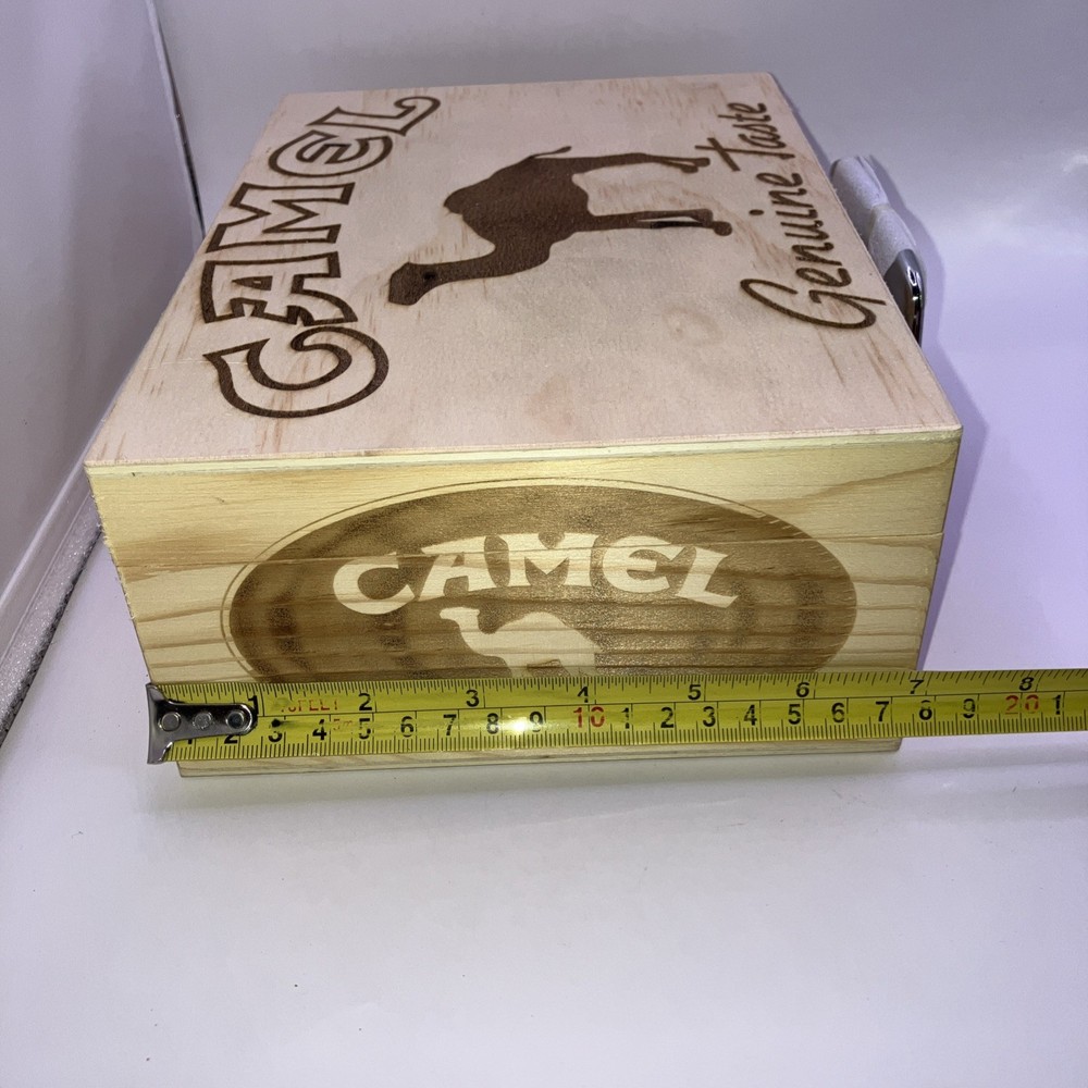 Custom Camel Wood Box