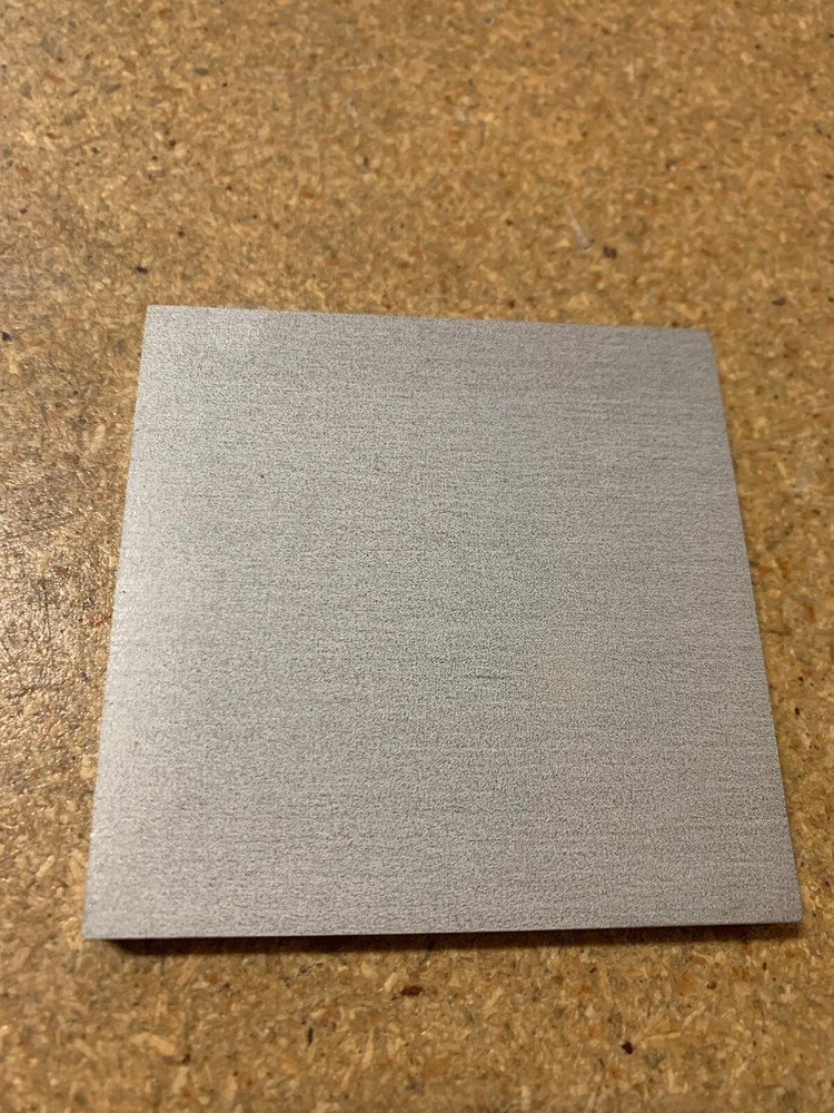 1/4" x 12" x 12" Stainless, 304ss, Square Plate