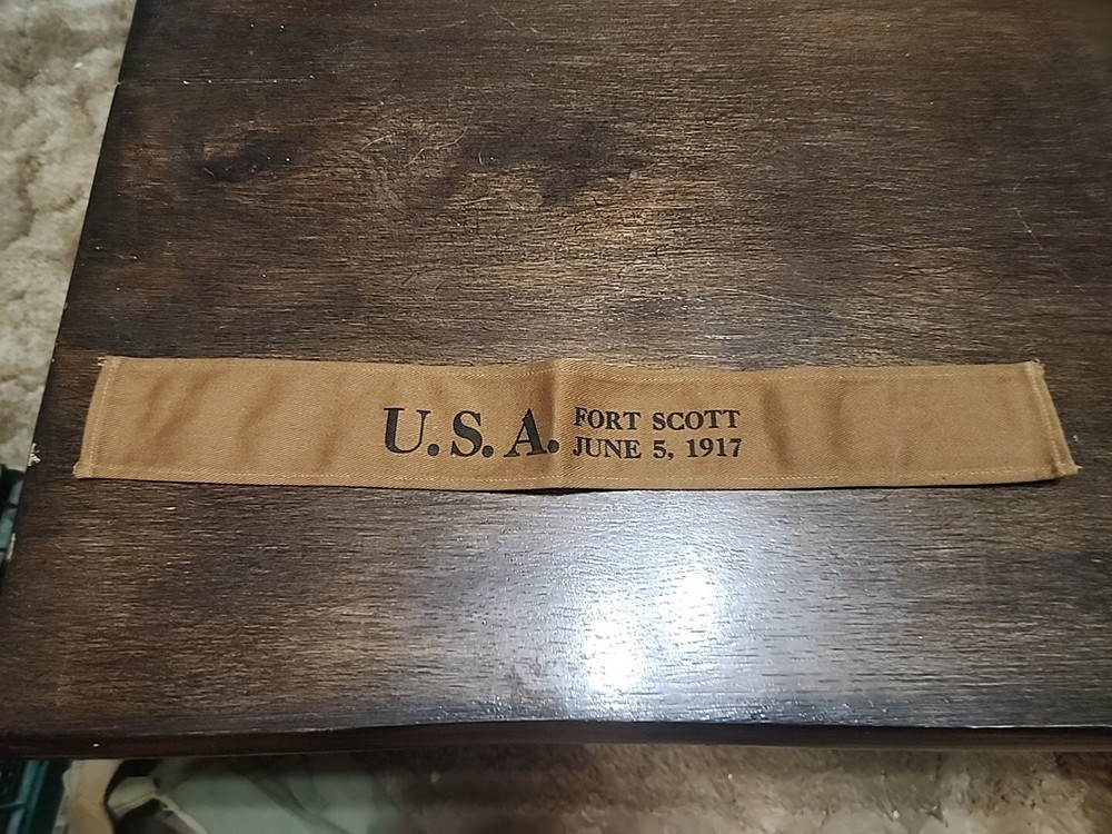 Ww1 Fort Scott Armband Unique