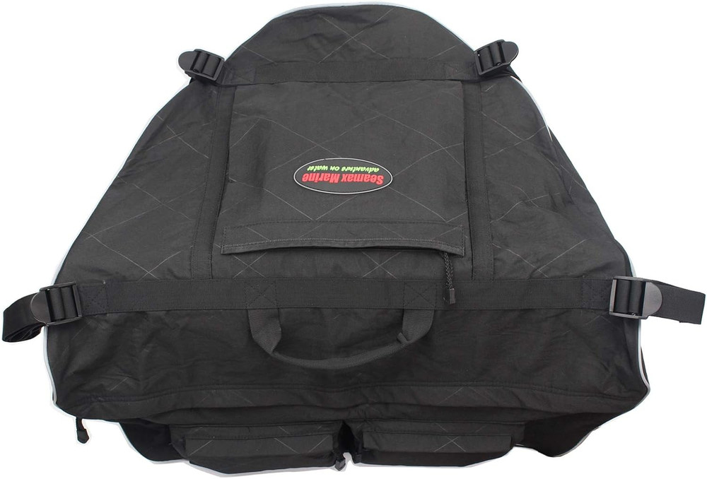 Sunlitec Front Accessory Storage Bow Bag for Inflatable Boat, with Reflective Li