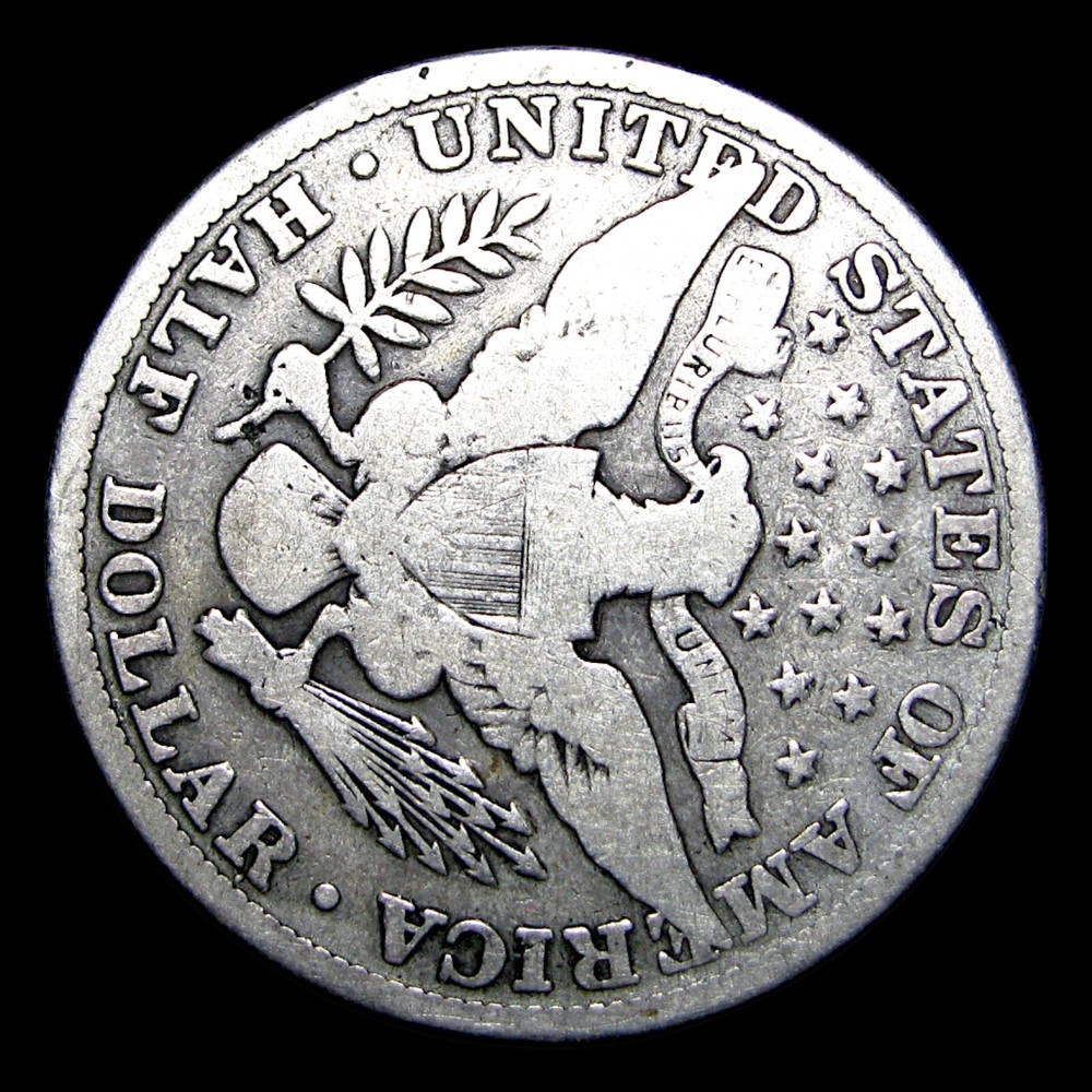 1915 Barber Half Dollar Silver ---- Nice Coin ---- #508D