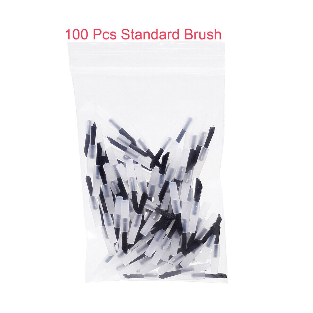 Dental Disposable Composite Applicator Brush Large Head Tips Bonding Long Handle
