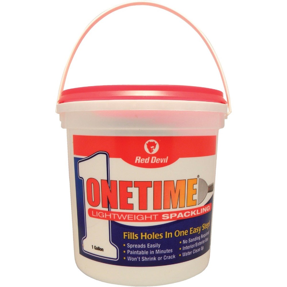 Red Devil Onetime 1 Gal. Lightweight Acrylic Spackling Compound 0541 Red Devil