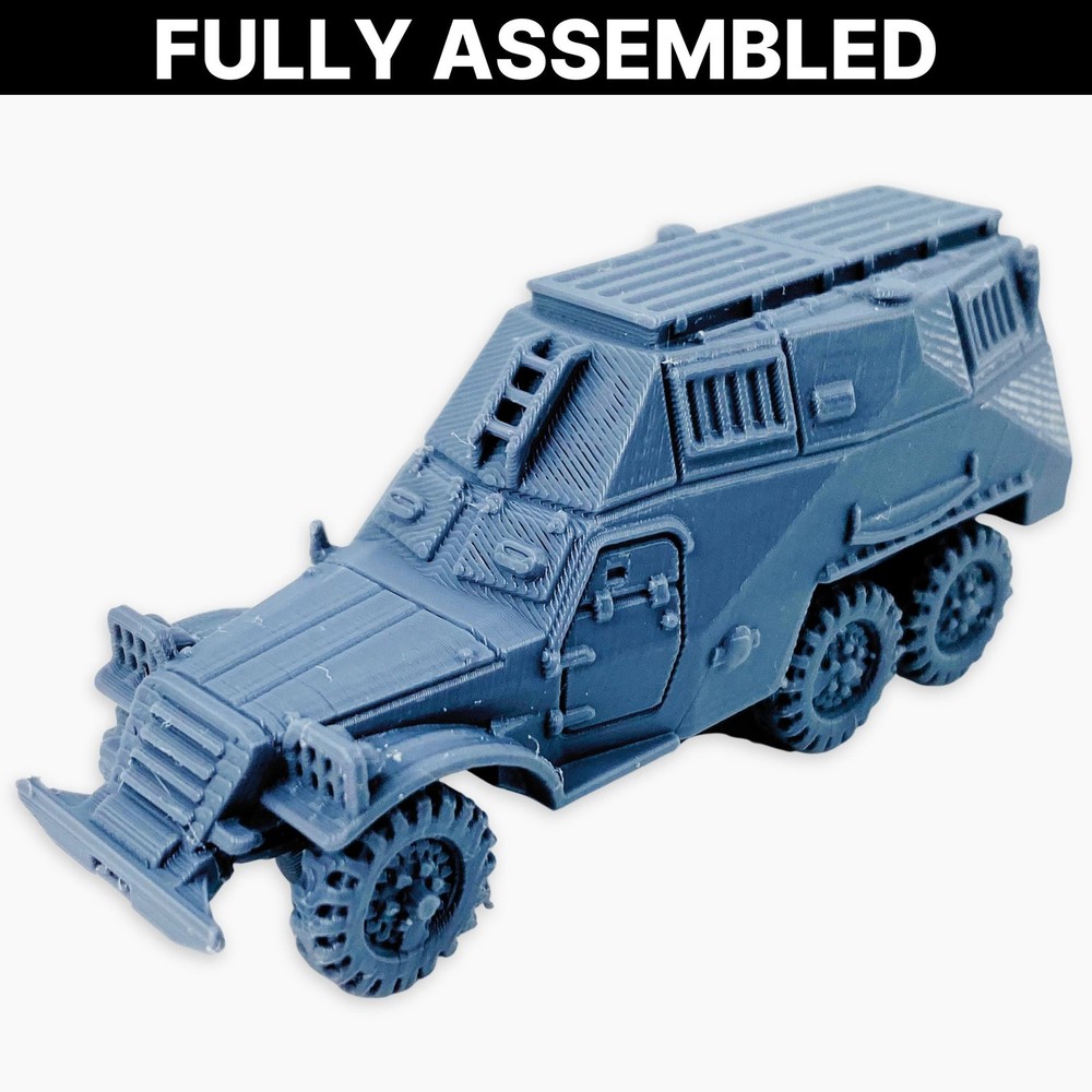 BTR-152S, Fully Assembled Cold War Soviet Command Vehicle Miniature