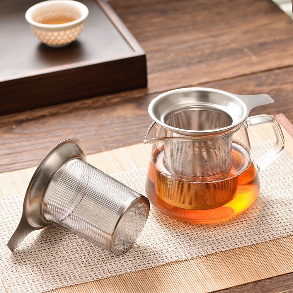 Tea Infuser Tea Leak 304 Stainless Steel Humanized Handle Mesh Strainers
