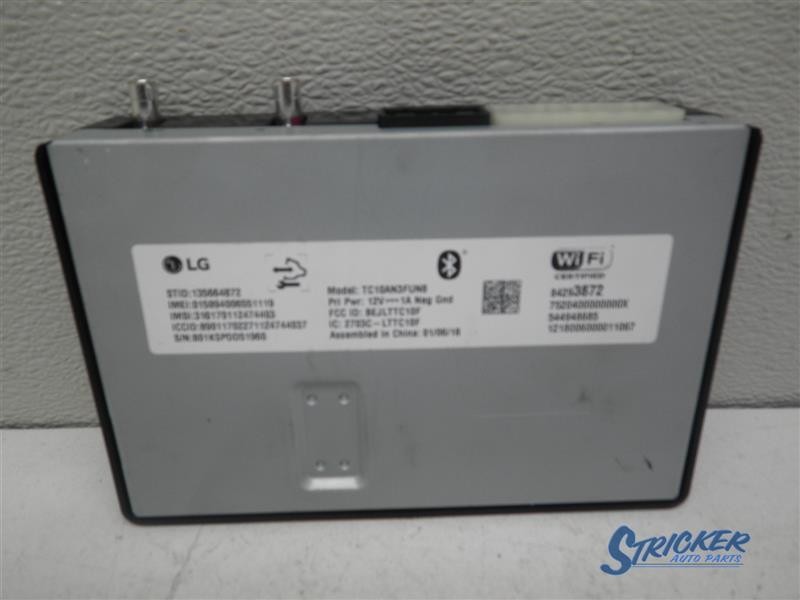Chevrolet Silverado 1500 2018 Telematics Interface Module 84293872 6596