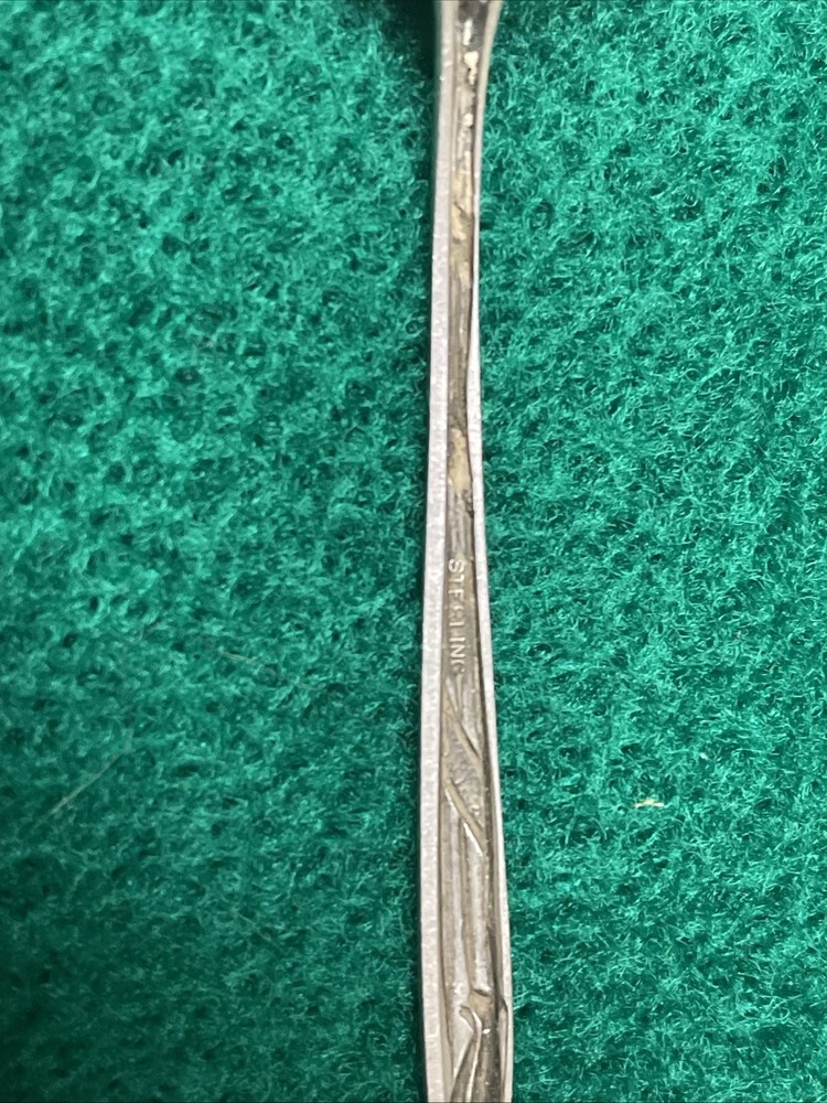 Unique Figural 1954 centennial Sterling Spoon, Atlantic City