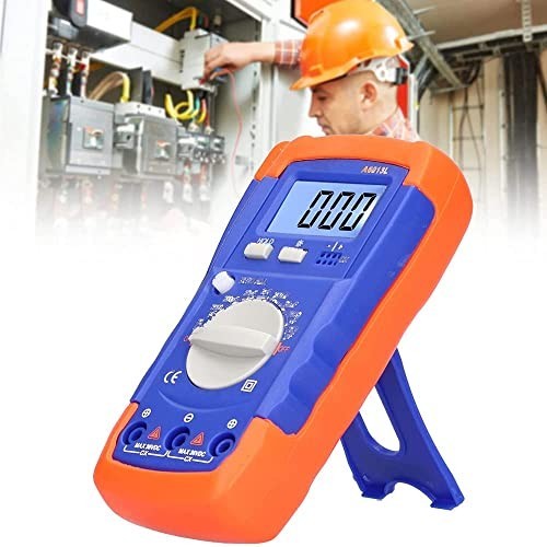 Capacitance Meter Tester - Digital Capacitor Measurement Tool, LCD Display, Accu