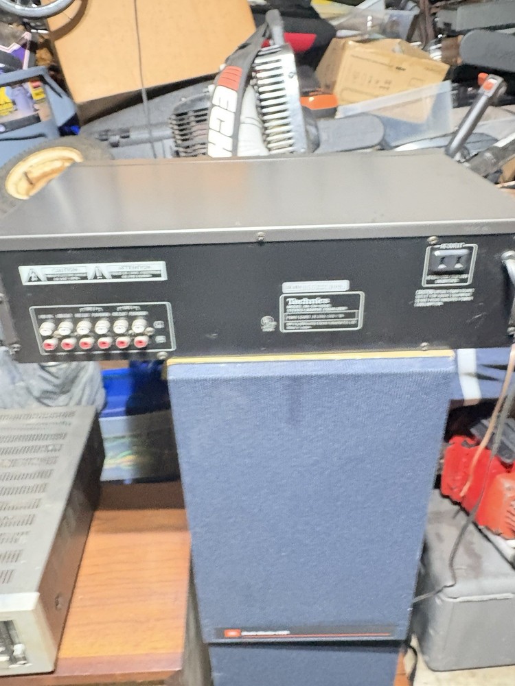 TECHICS graphic equalizer model number SH 8066